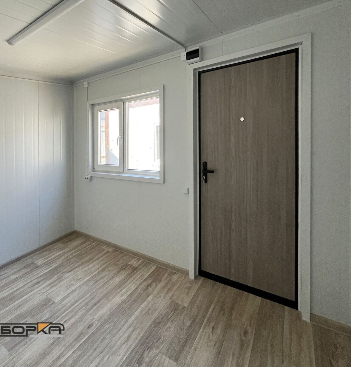 Бытовка 4.00х2.45м, из сэндвич-панелей, модульный домик, дачный домик, пост охраны, производство во Владивостоке с НДС