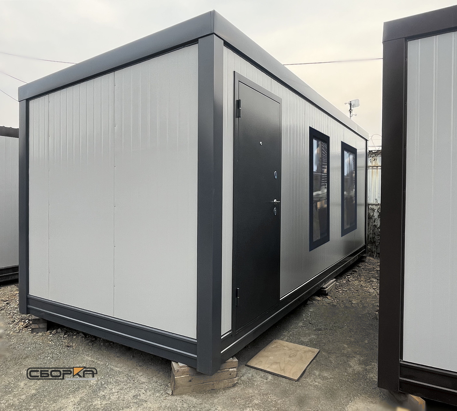 🔵 Универсальный модуль с санузлом 6.00х2.45м.&nbsp;<span style="font-weight: bold;"> В НАЛИЧИИ</span>