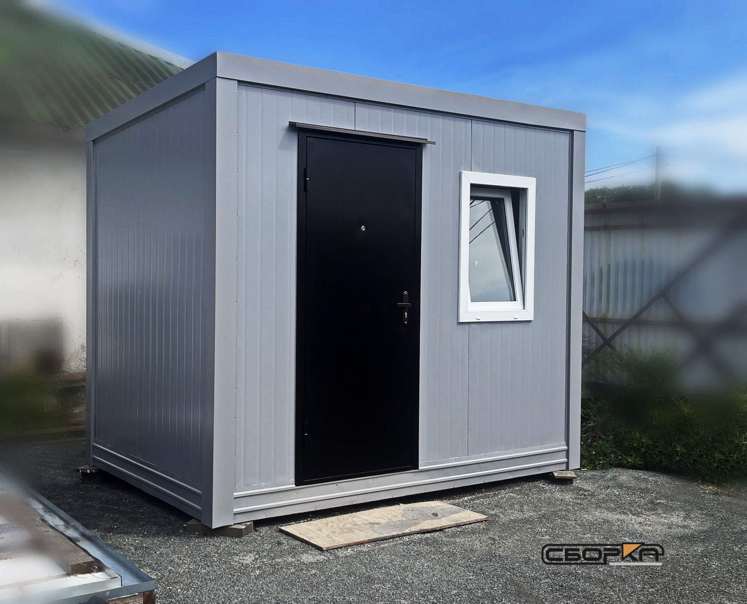 Пост охраны 3х2м во Владивостоке, бытовки в наличии, доставка по Приморскому краю