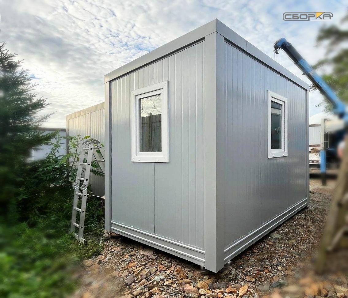 Пост охраны 3х2м во Владивостоке, бытовки в наличии, доставка по Приморскому краю