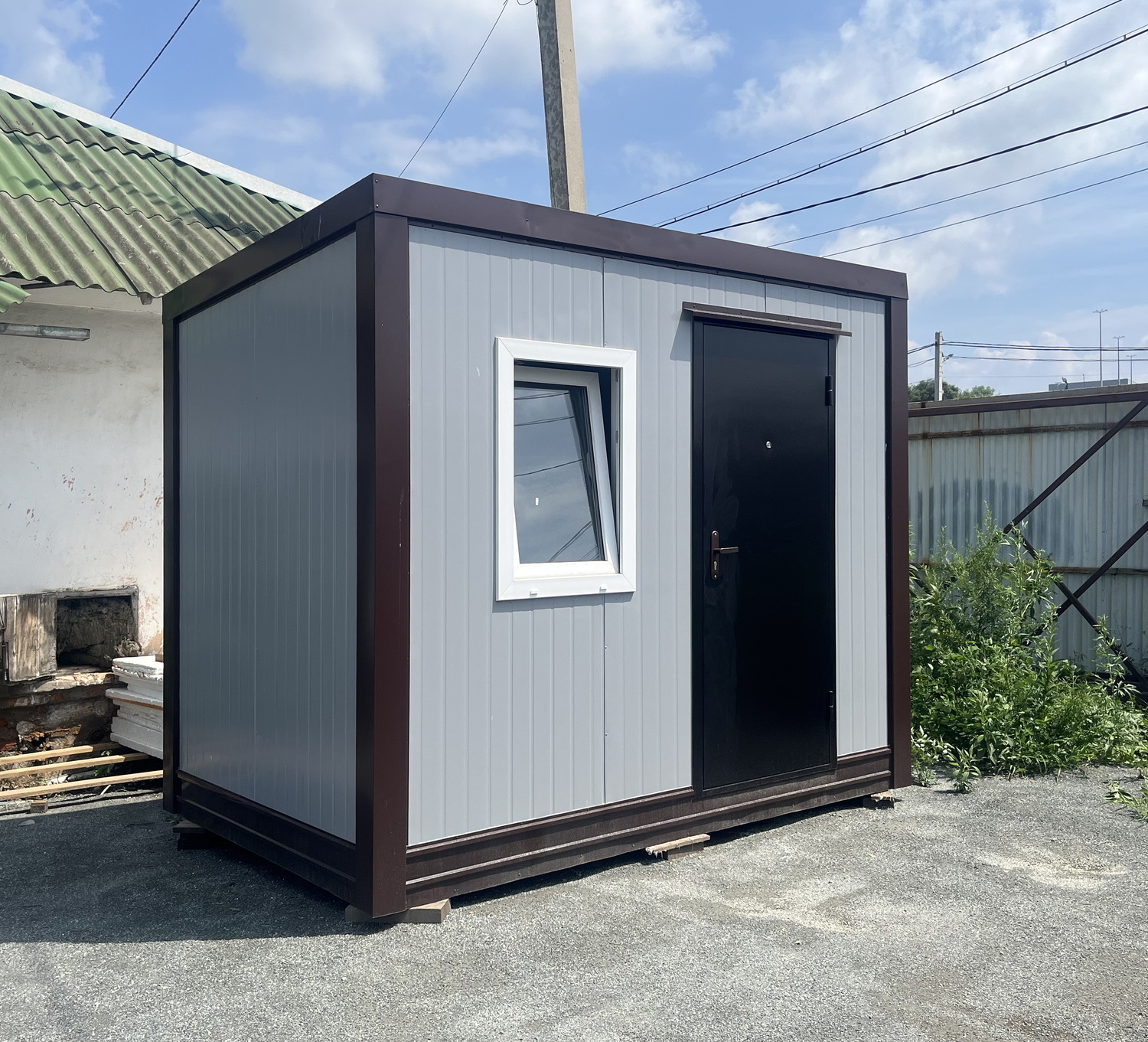 Пост охраны 3.00х2.00м&nbsp; &nbsp; &nbsp; &nbsp; &nbsp; &nbsp; &nbsp; &nbsp; &nbsp; &nbsp; &nbsp; &nbsp; &nbsp; &nbsp; &nbsp; &nbsp; &nbsp; &nbsp; В НАЛИЧИИ