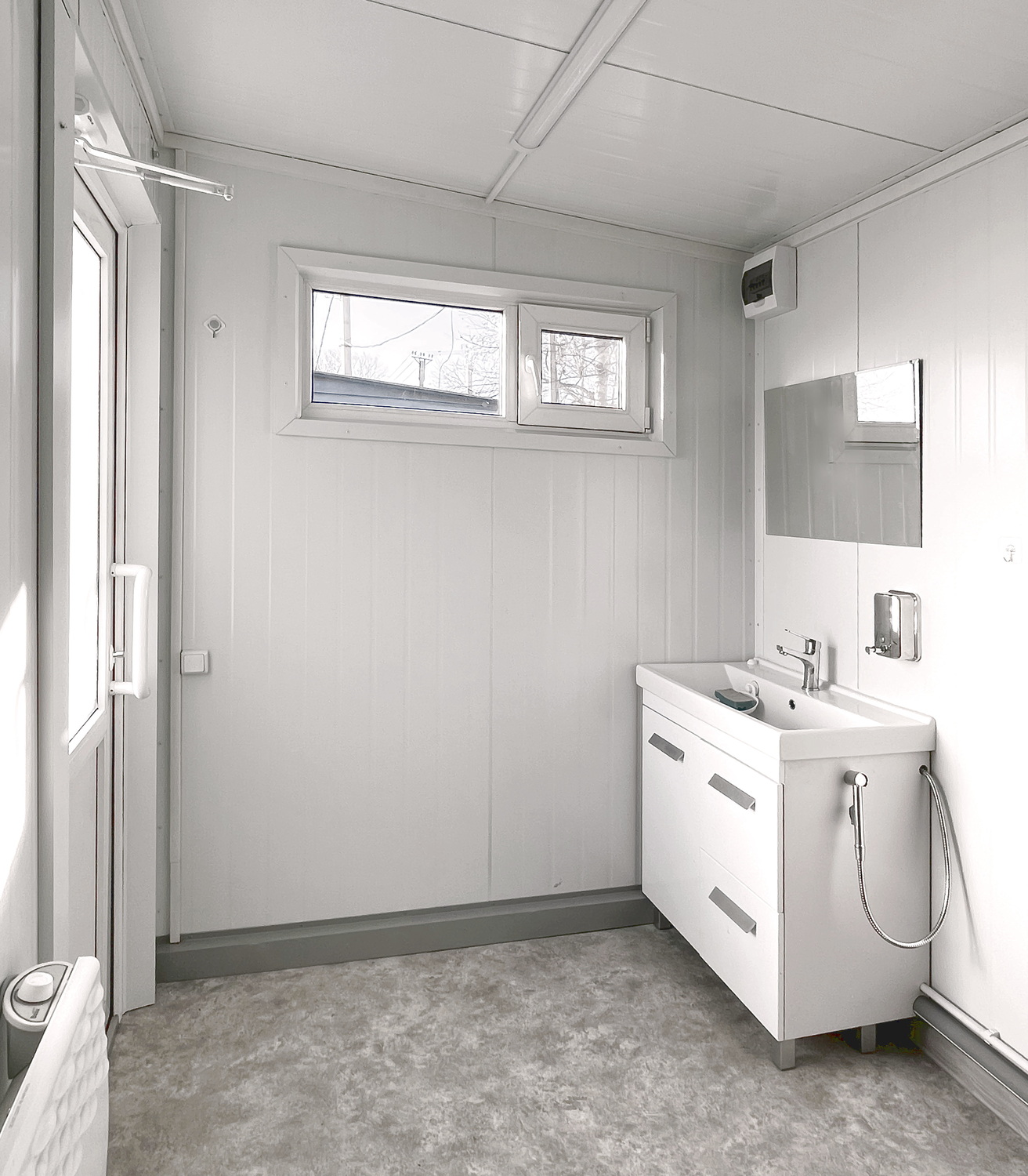 Санитарный сантехническийблок-модуль, производство во Владивостоке 